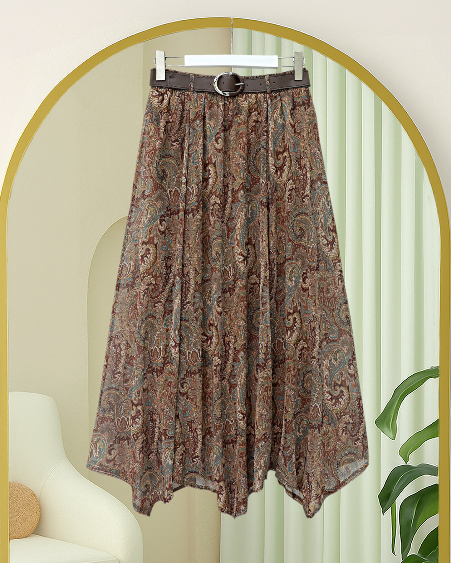 Vintage Chiffon Skirt