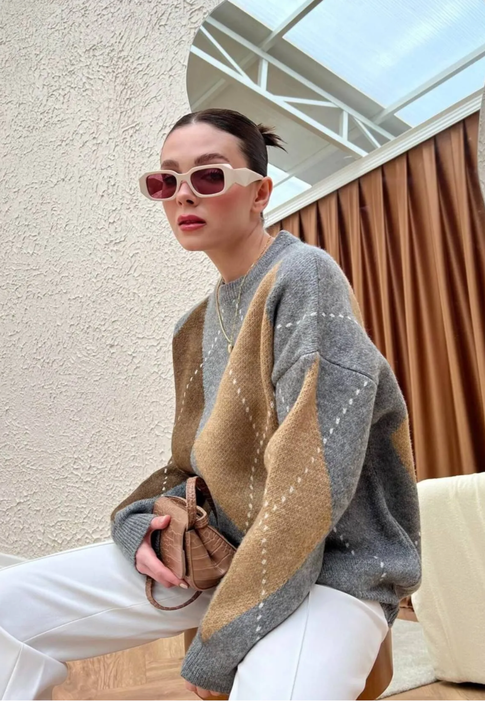 Off White Baklava Sweater