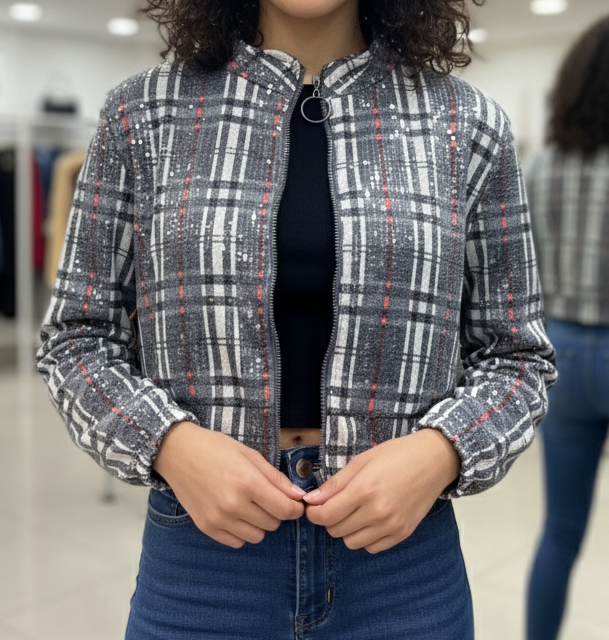 Platinum Elegance Jacket