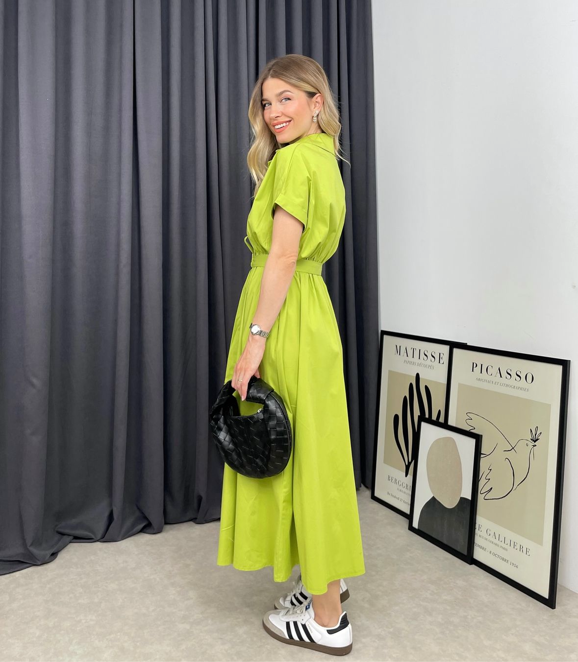 Pistachio Inci Dress