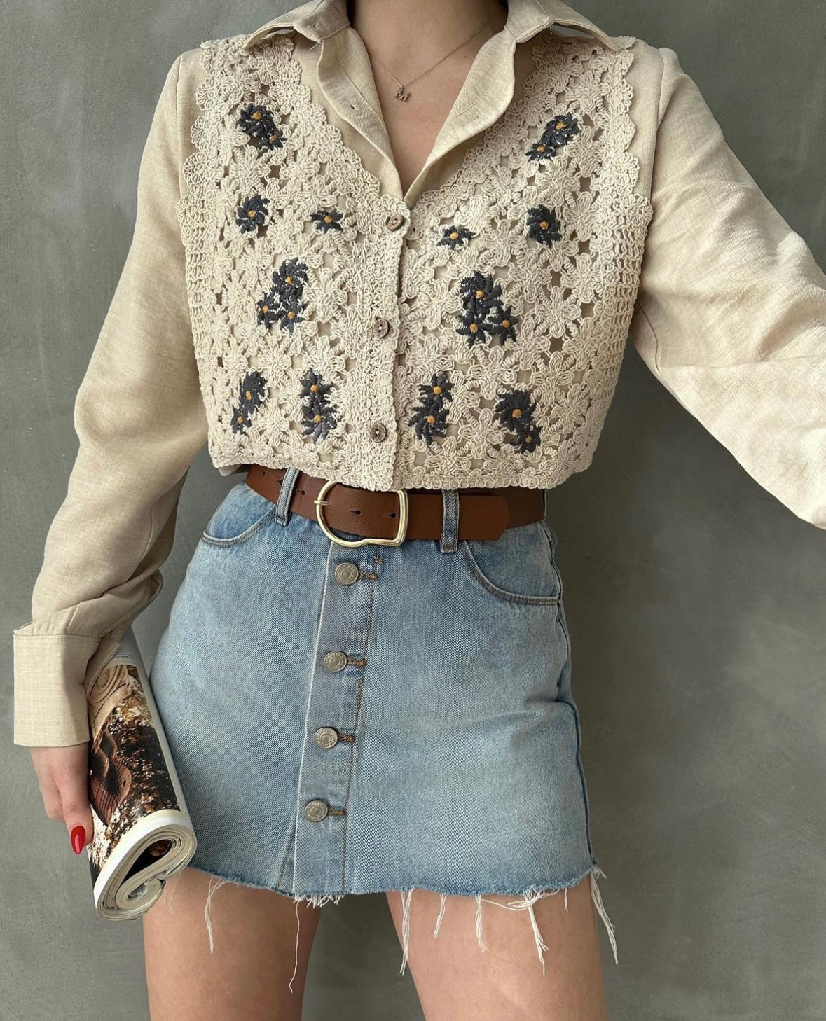 Crochet chemise