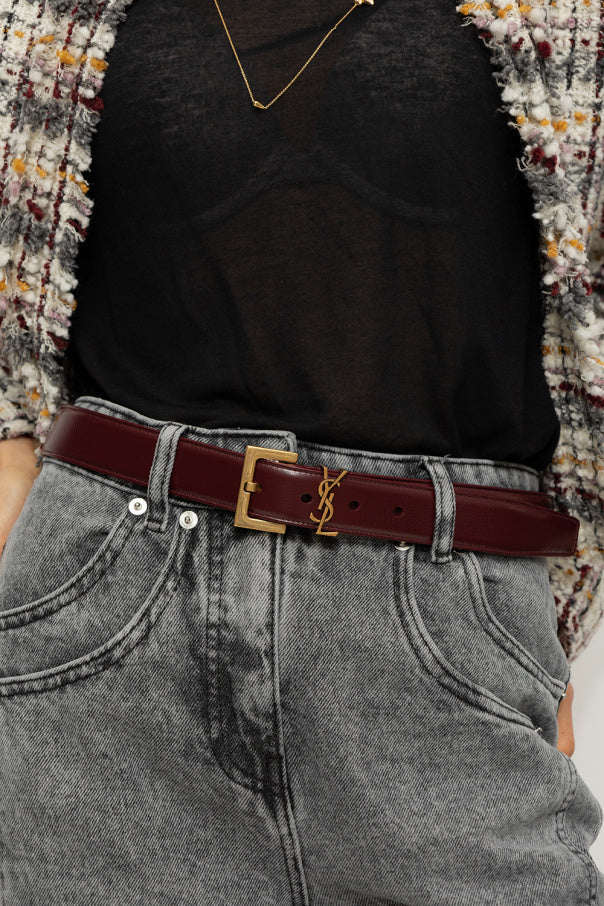 Burgund YSL Belt