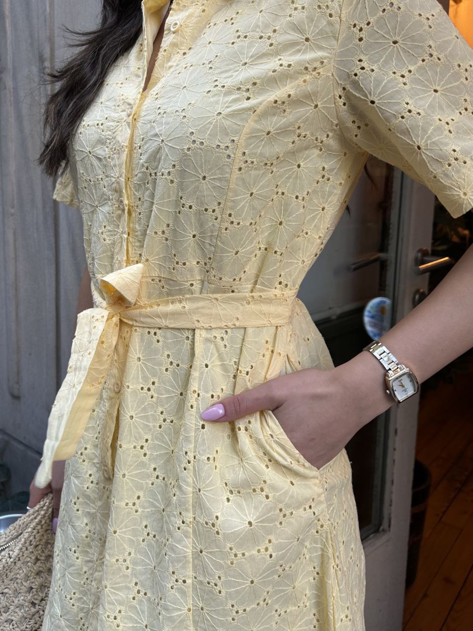 Belle Butter Yellow Dress