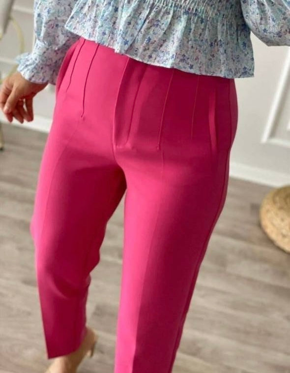 Fushia pants