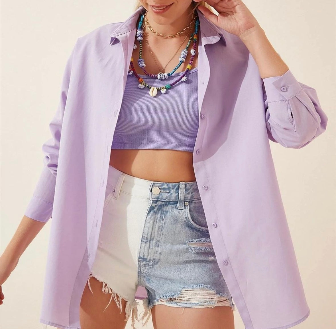 Lilac shirt