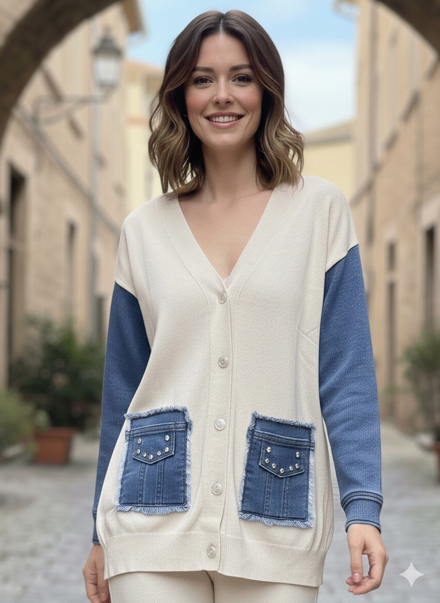 Triko Jeans detailed Set