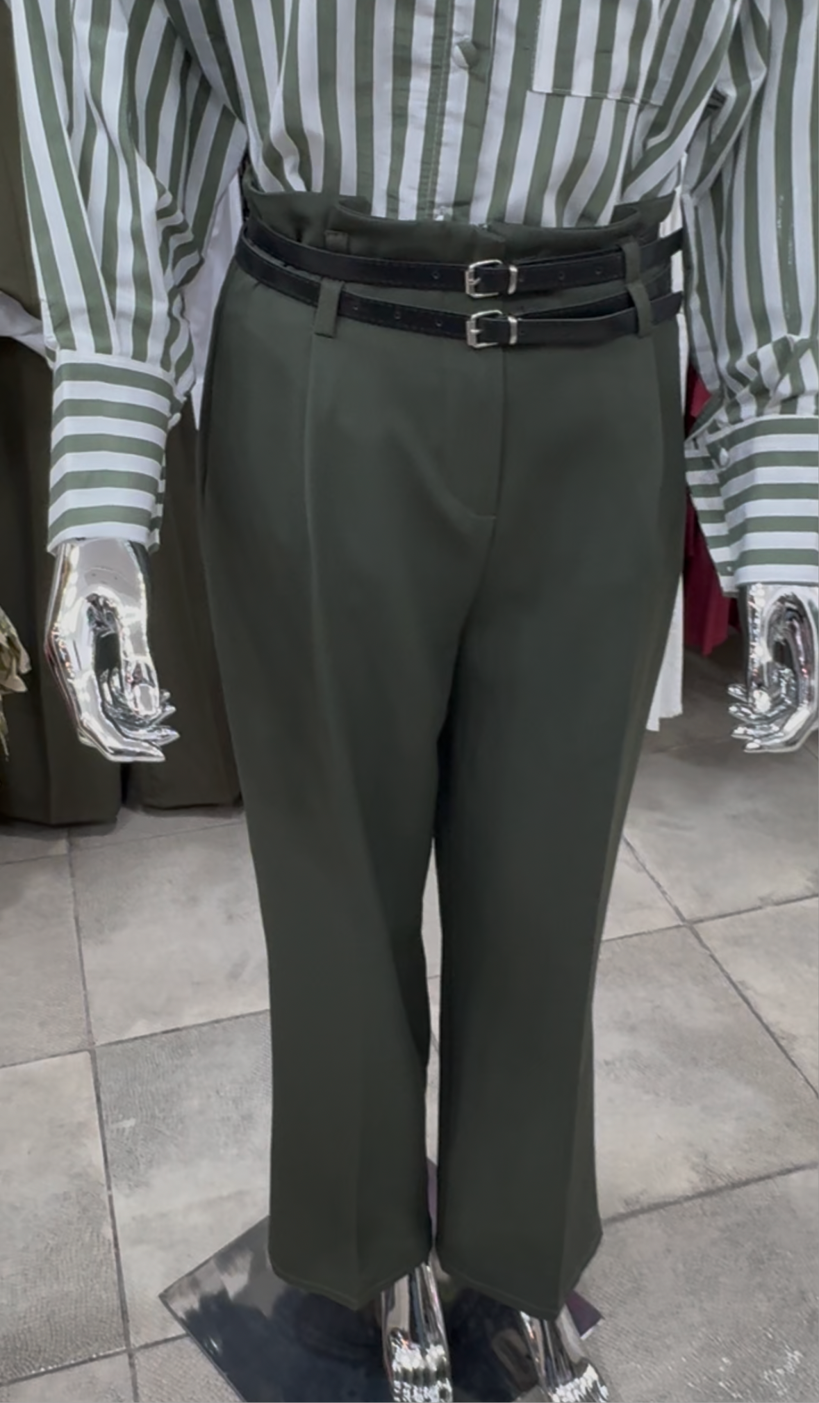 Emerald Palazzo Pants