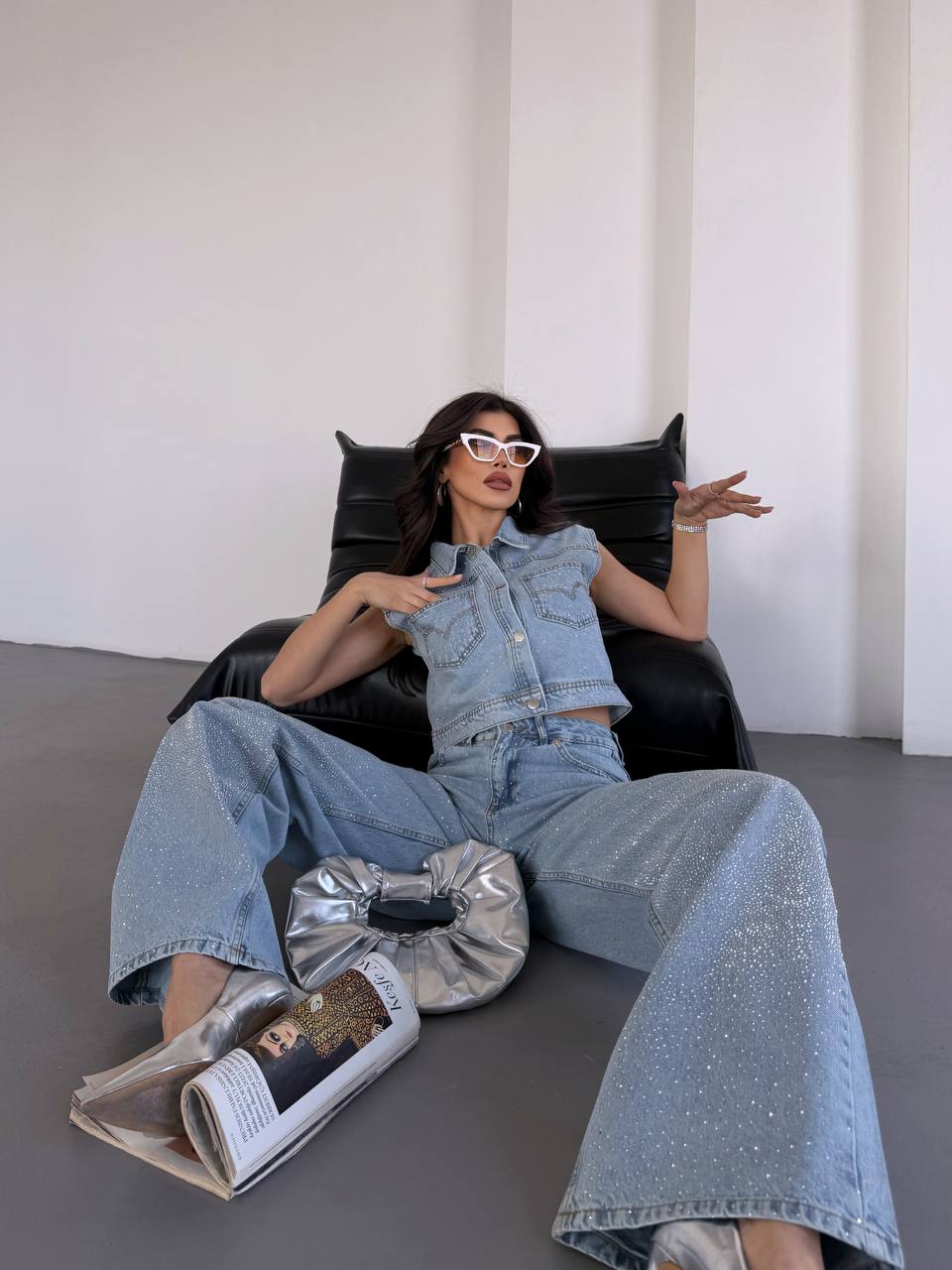 Crystals Jeans