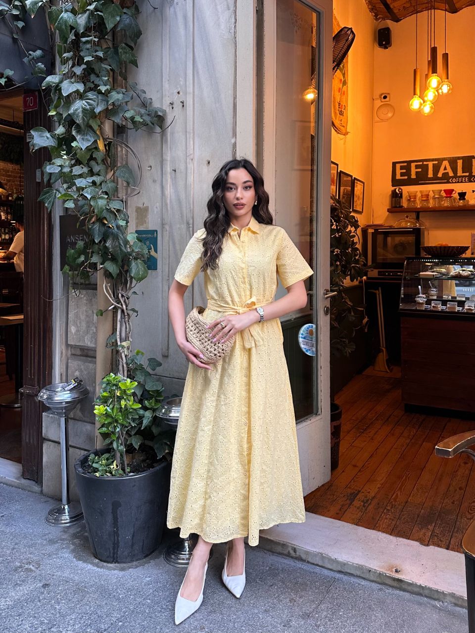 Belle Butter Yellow Dress