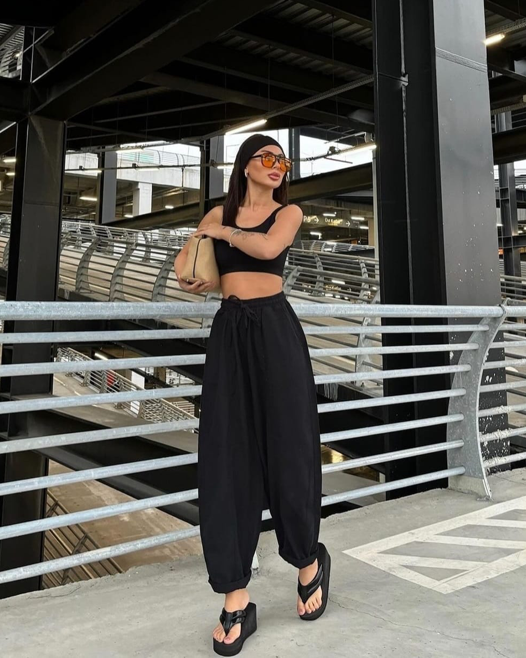 Black linen Pants