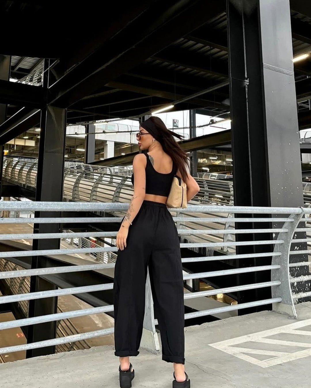 Black linen Pants