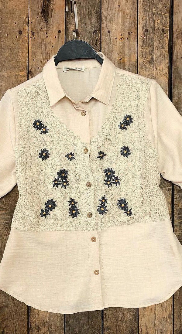 Crochet chemise