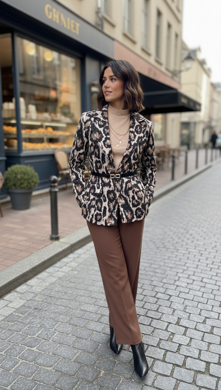 Leopar Blazer