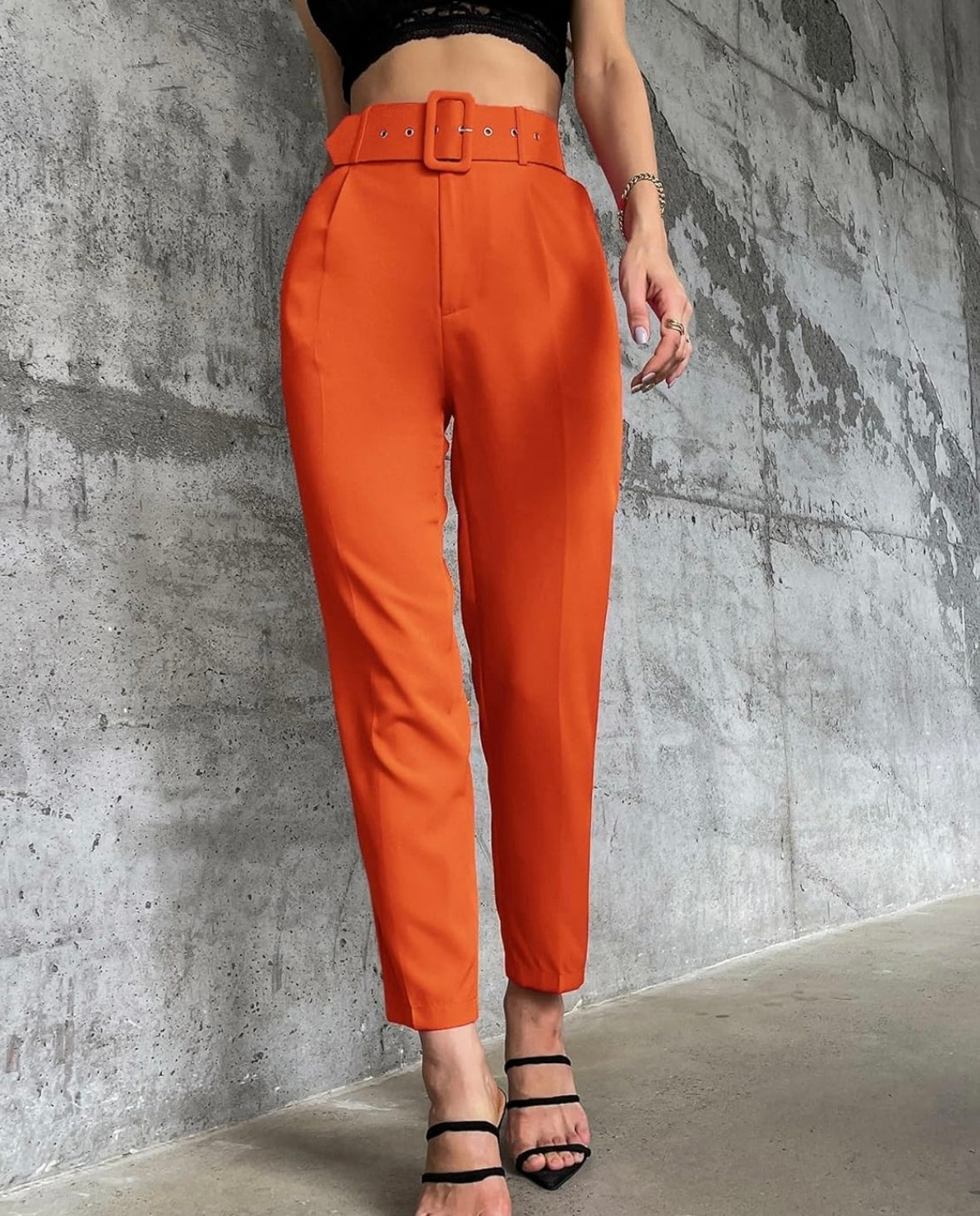 Orange pants