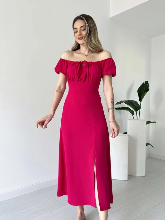 Moana Fuchsia Dress