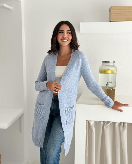 Blue Cardigan