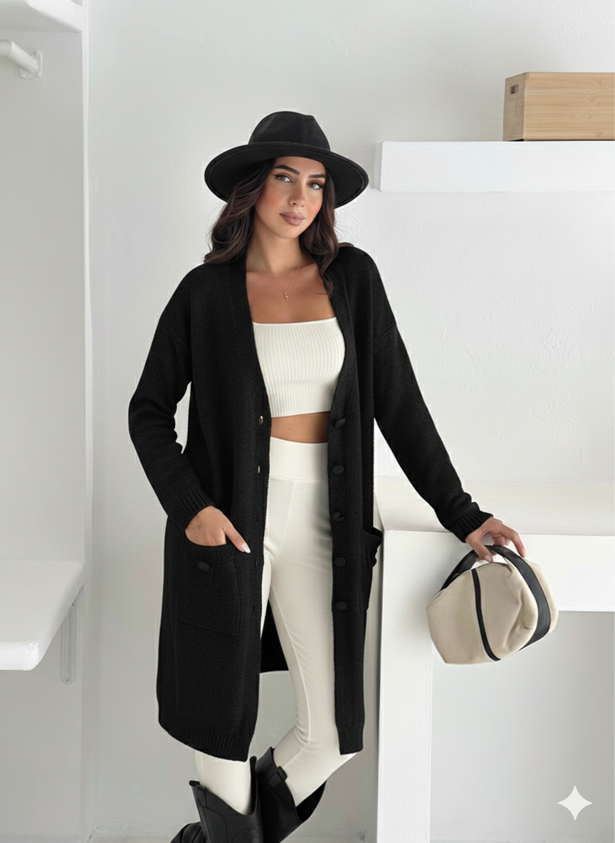 Black Cardigan