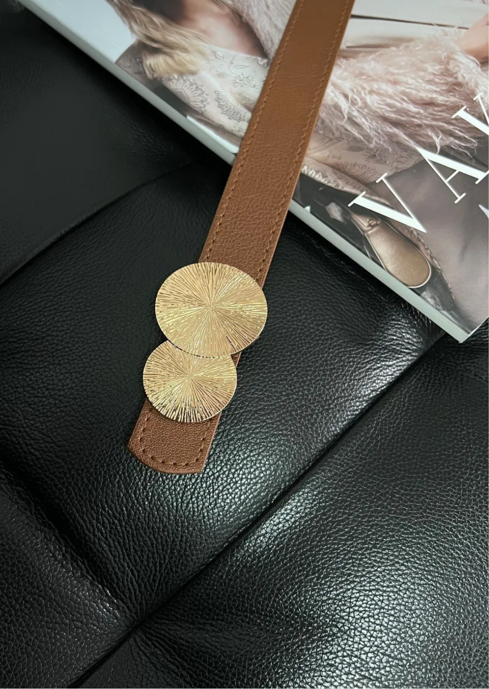 Brown Belt gold design