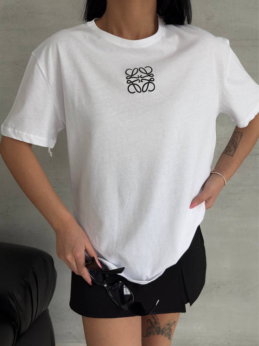 Trendy T-shirt -white
