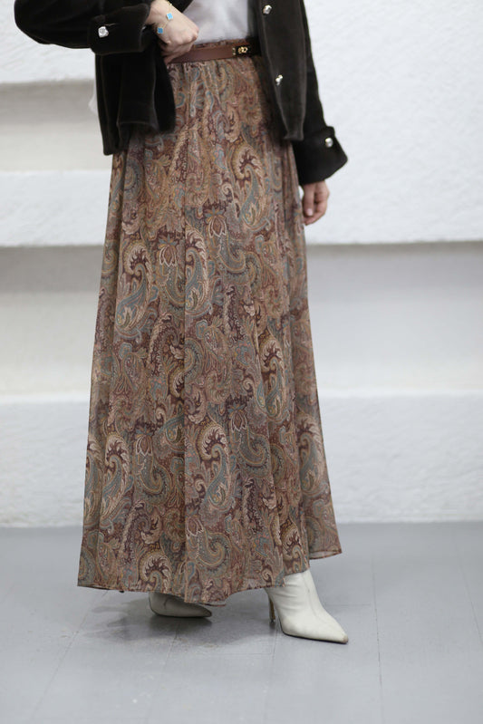 Vintage Chiffon Skirt