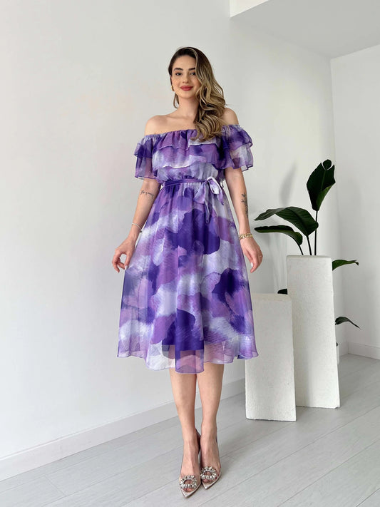 Olivia Purple Dress