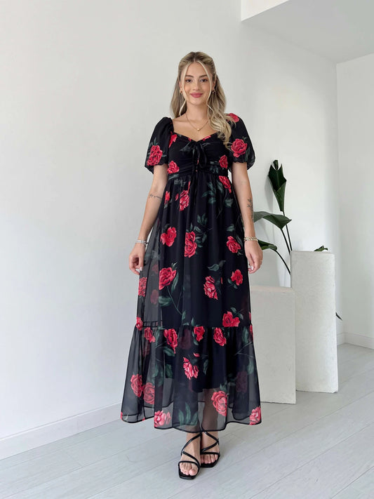 Red Roses Dress