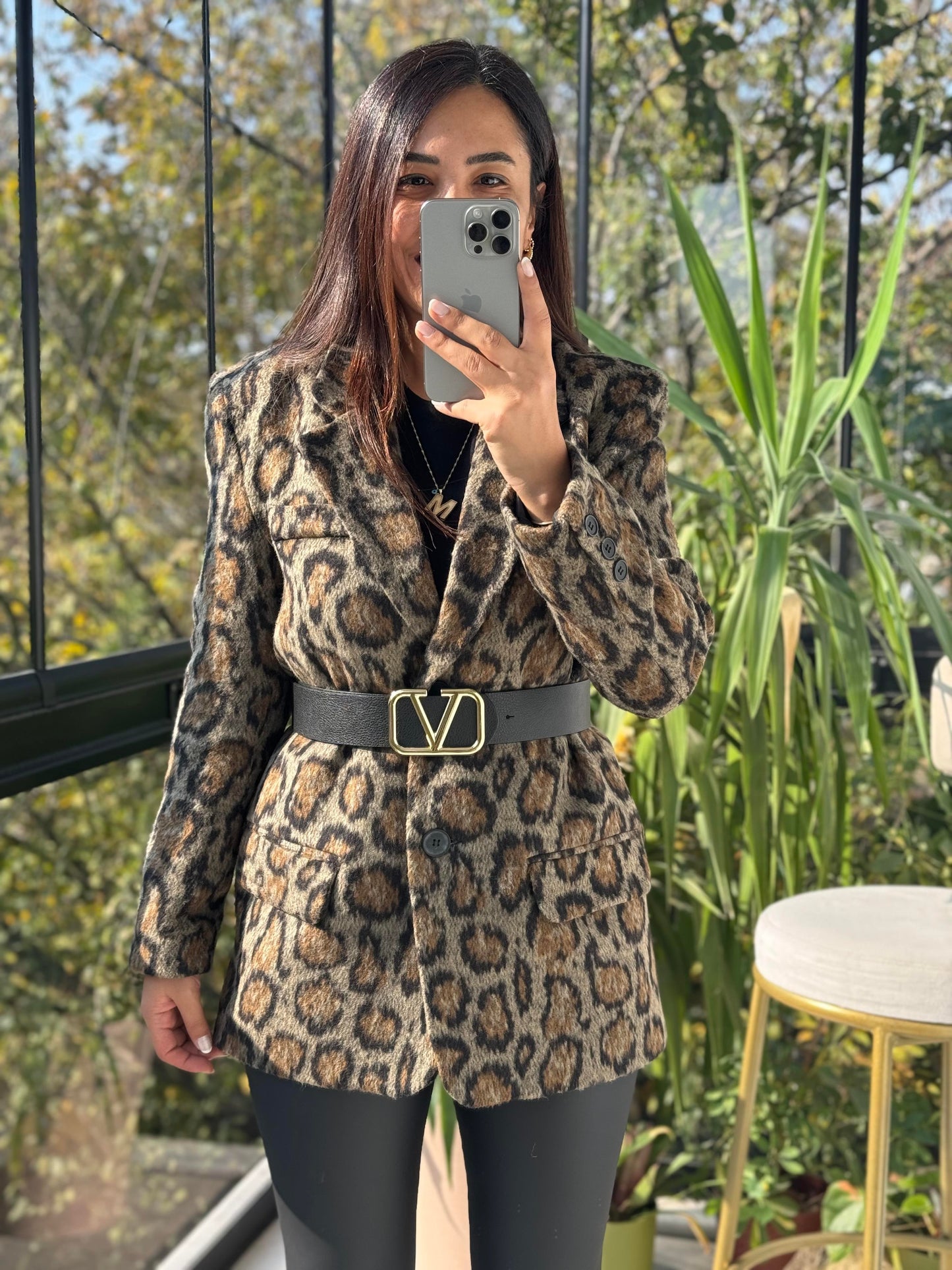 Leopar Blazer