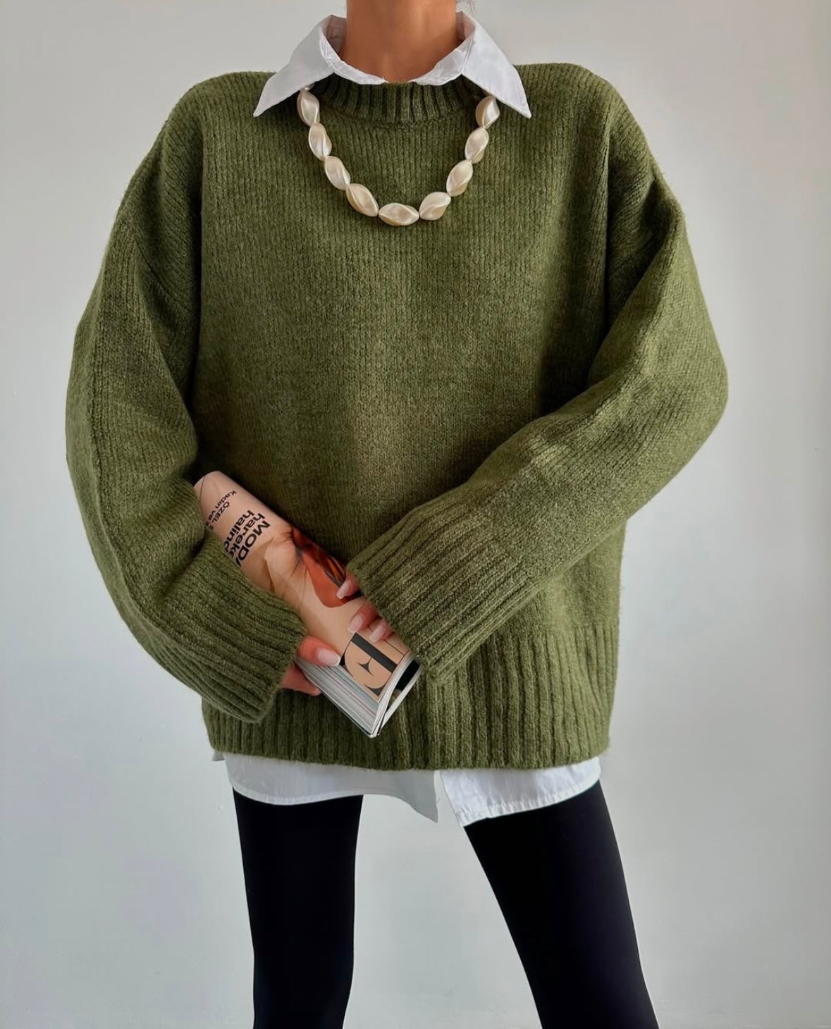 Emerald Wool Sweater