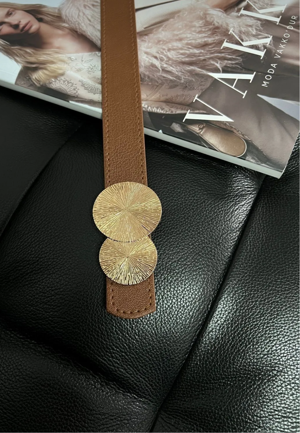 Brown Belt gold design