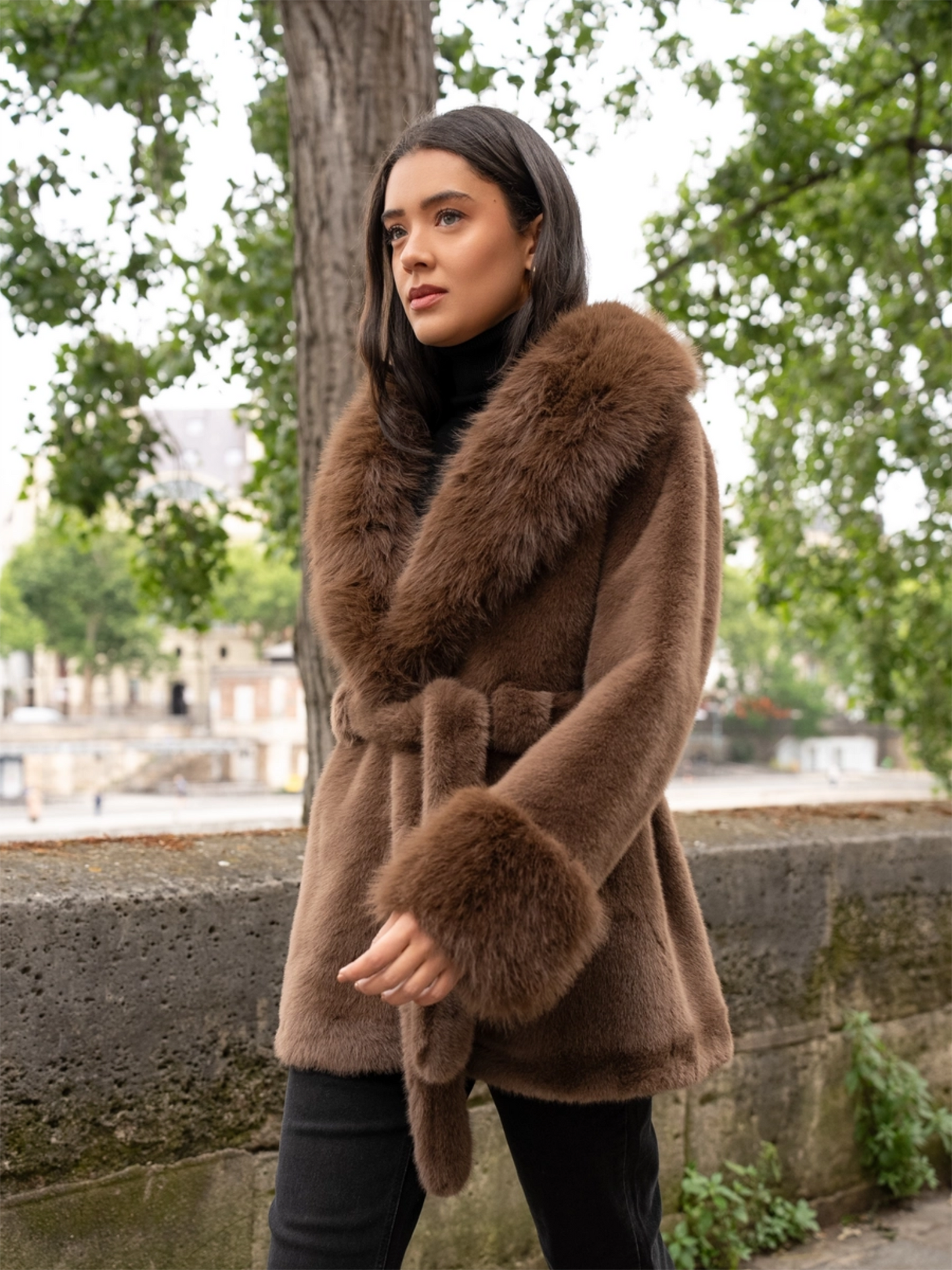 Brown Fur Coat