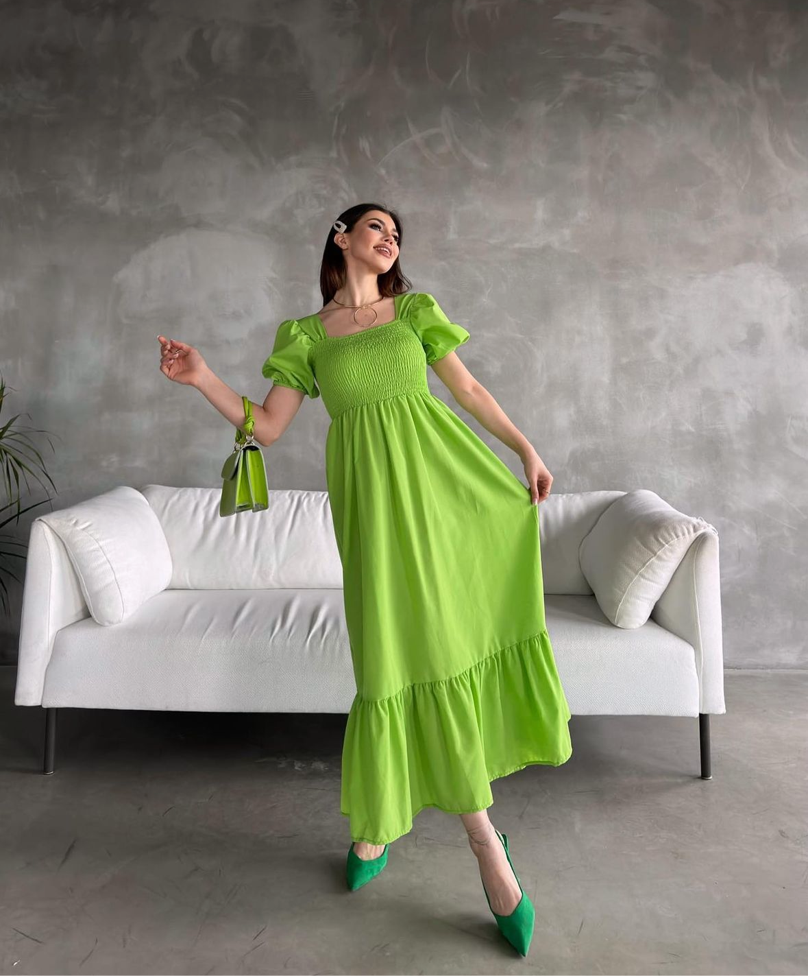 Olive Dress