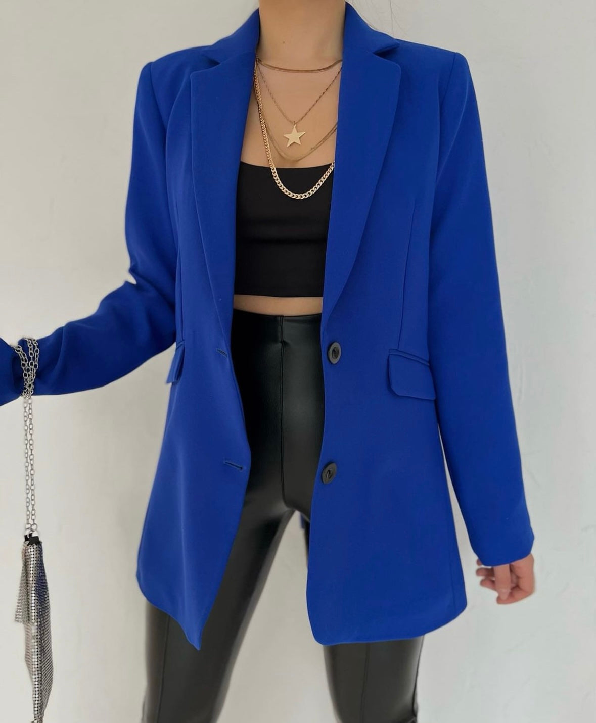 Indigo blazer