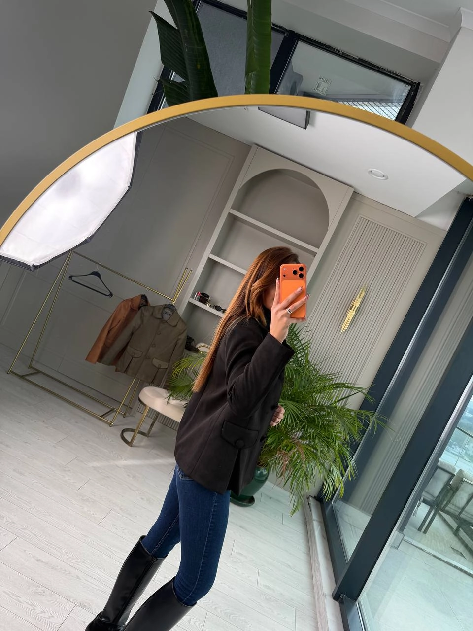 Chamois Black Jacket