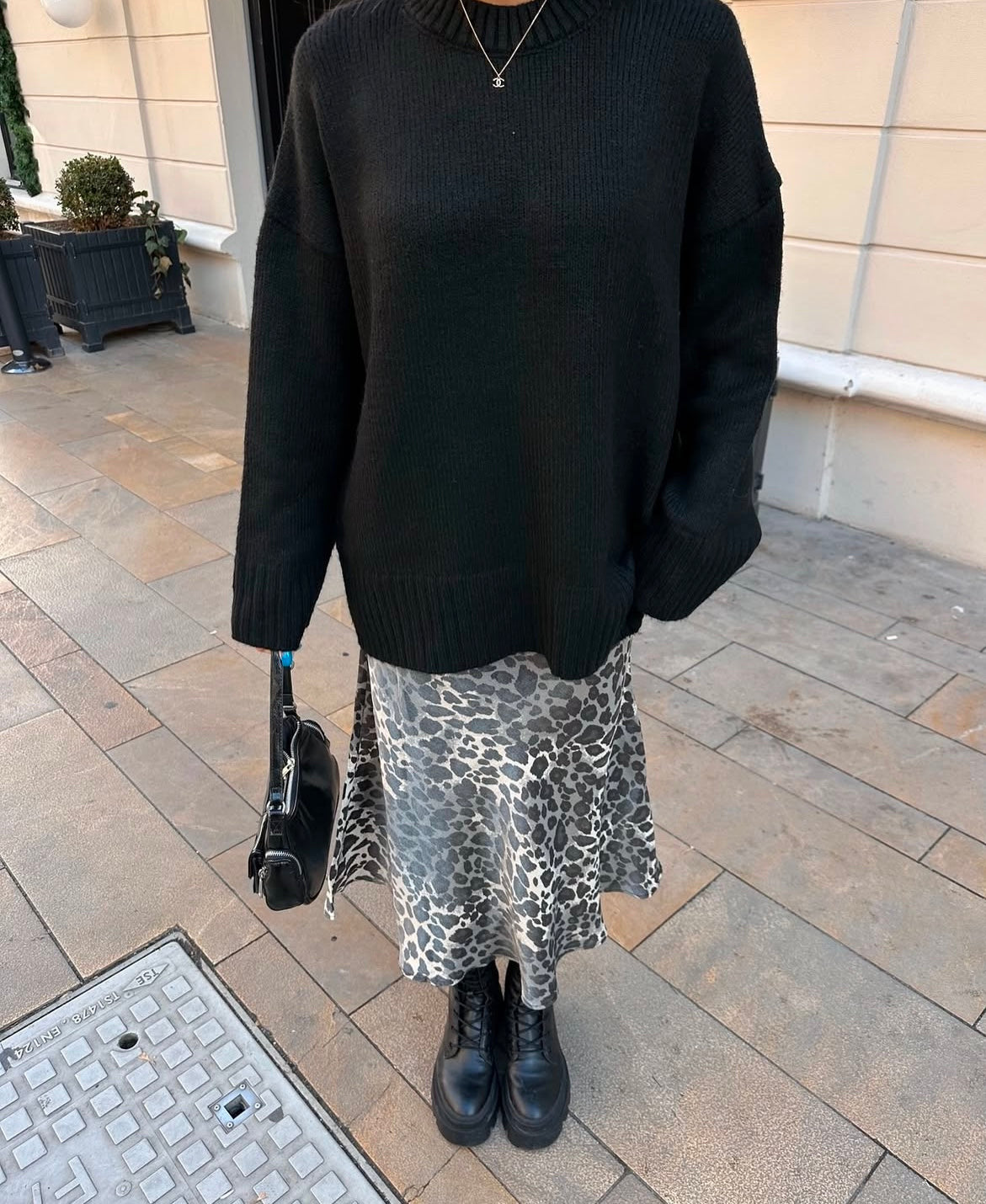 Black Wool Sweater