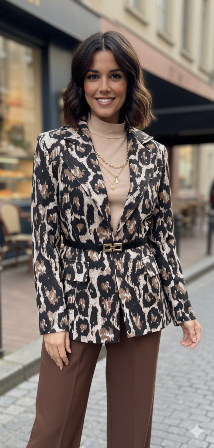 Leopar Blazer