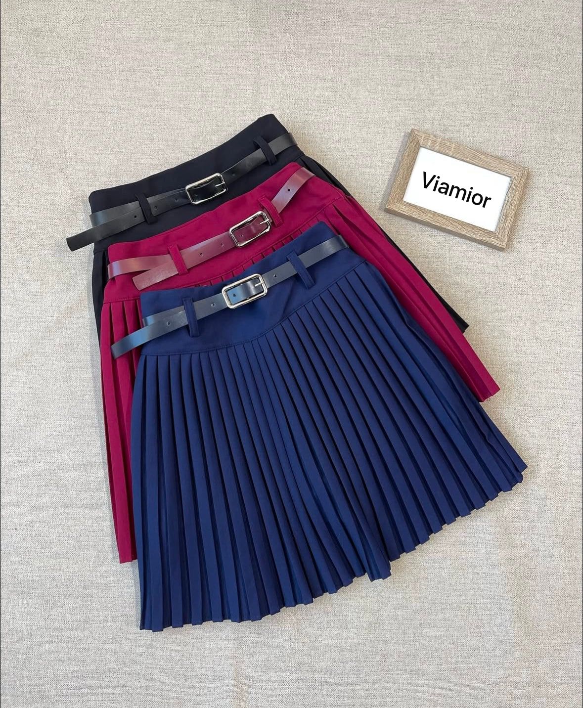 Burgundy Skirt