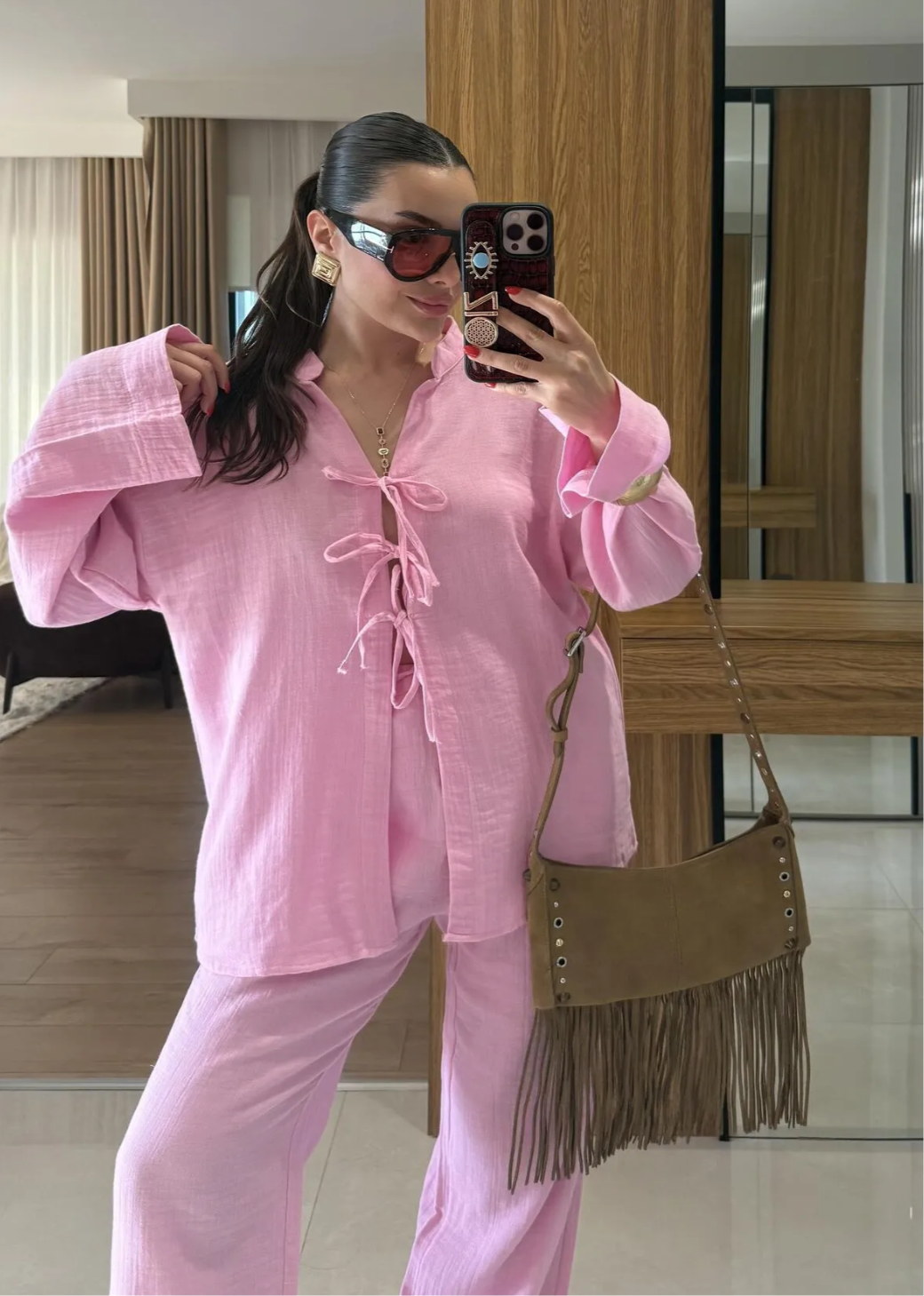 Pink Ribbon Set