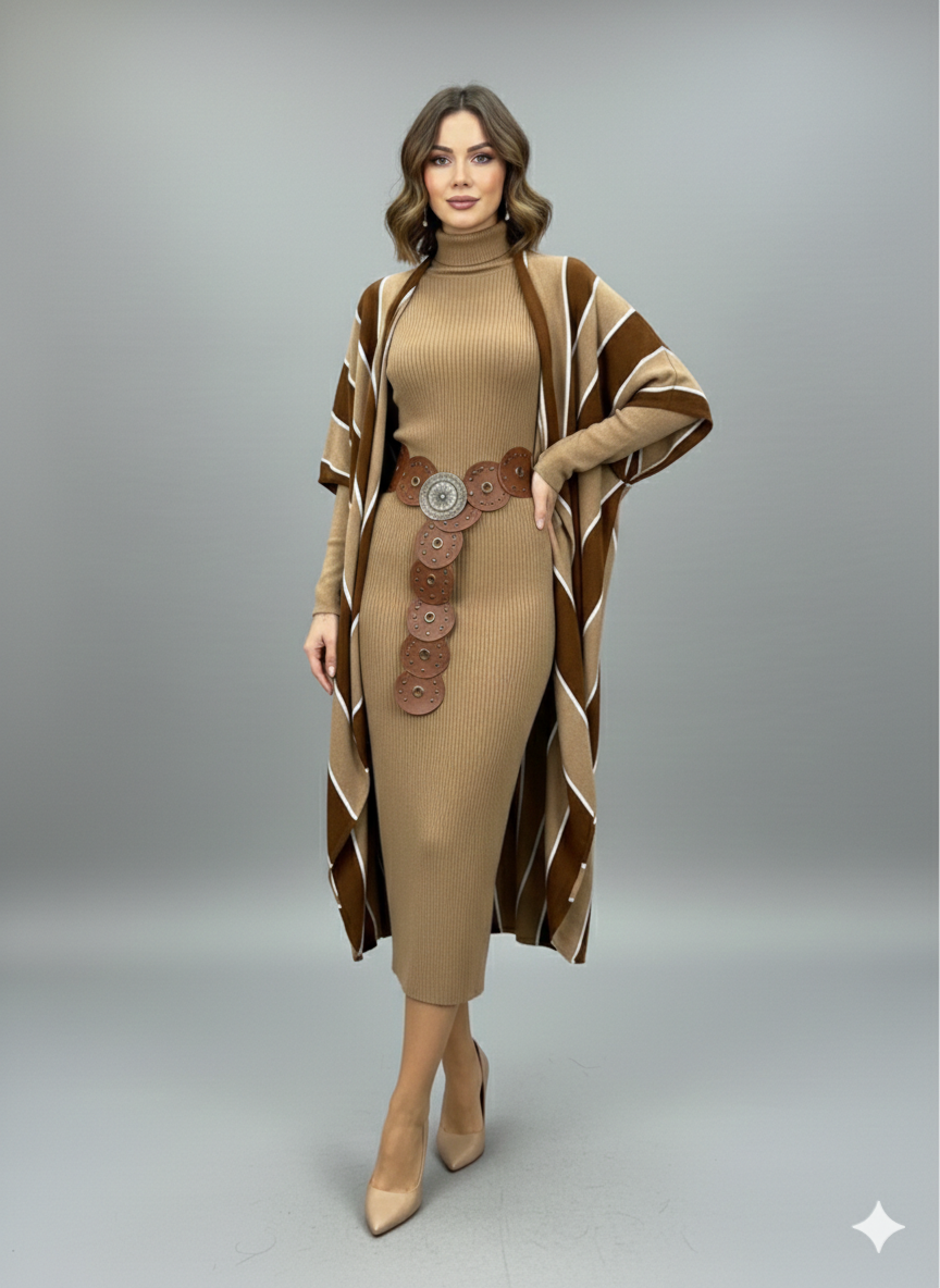 Camel Dress Set