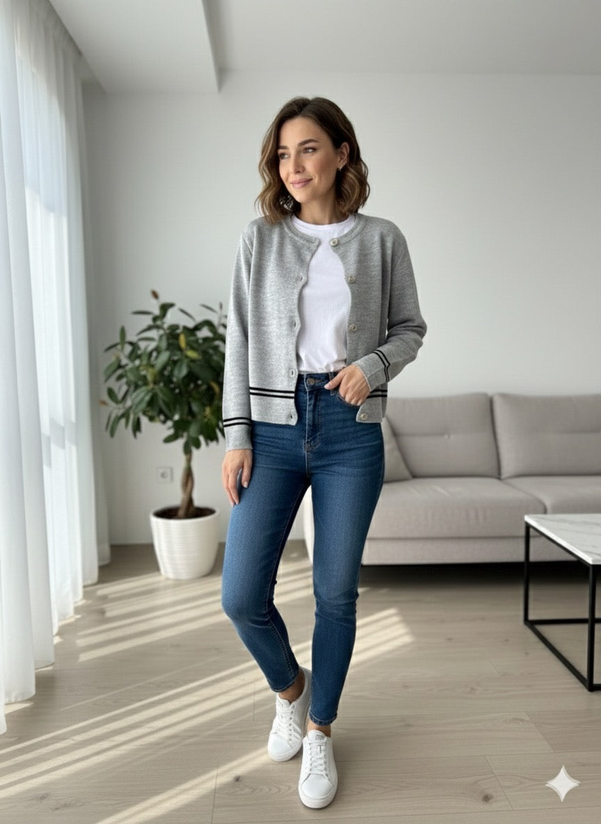 Elegant Cardigan Top