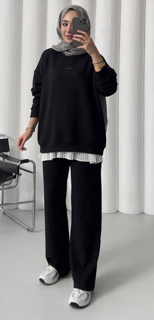 Oysho Black Set