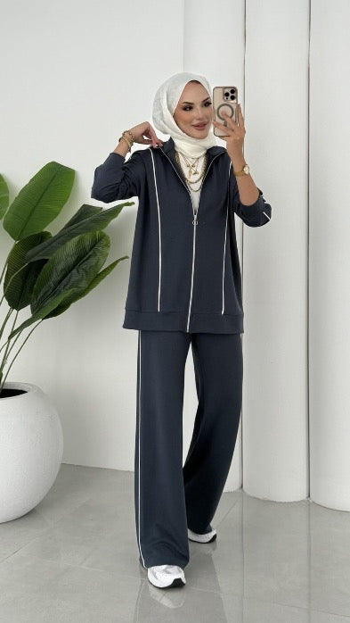 Soft Charcoal Tracksuit