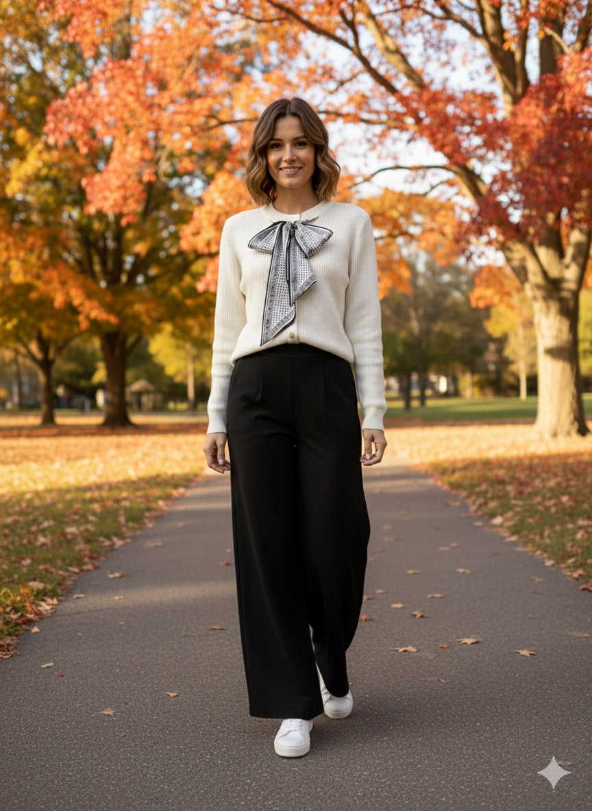 Cream Fullary Cardigan