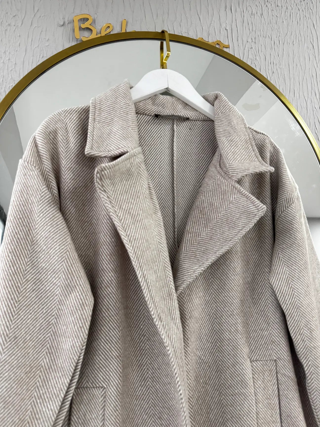 Beige Coat