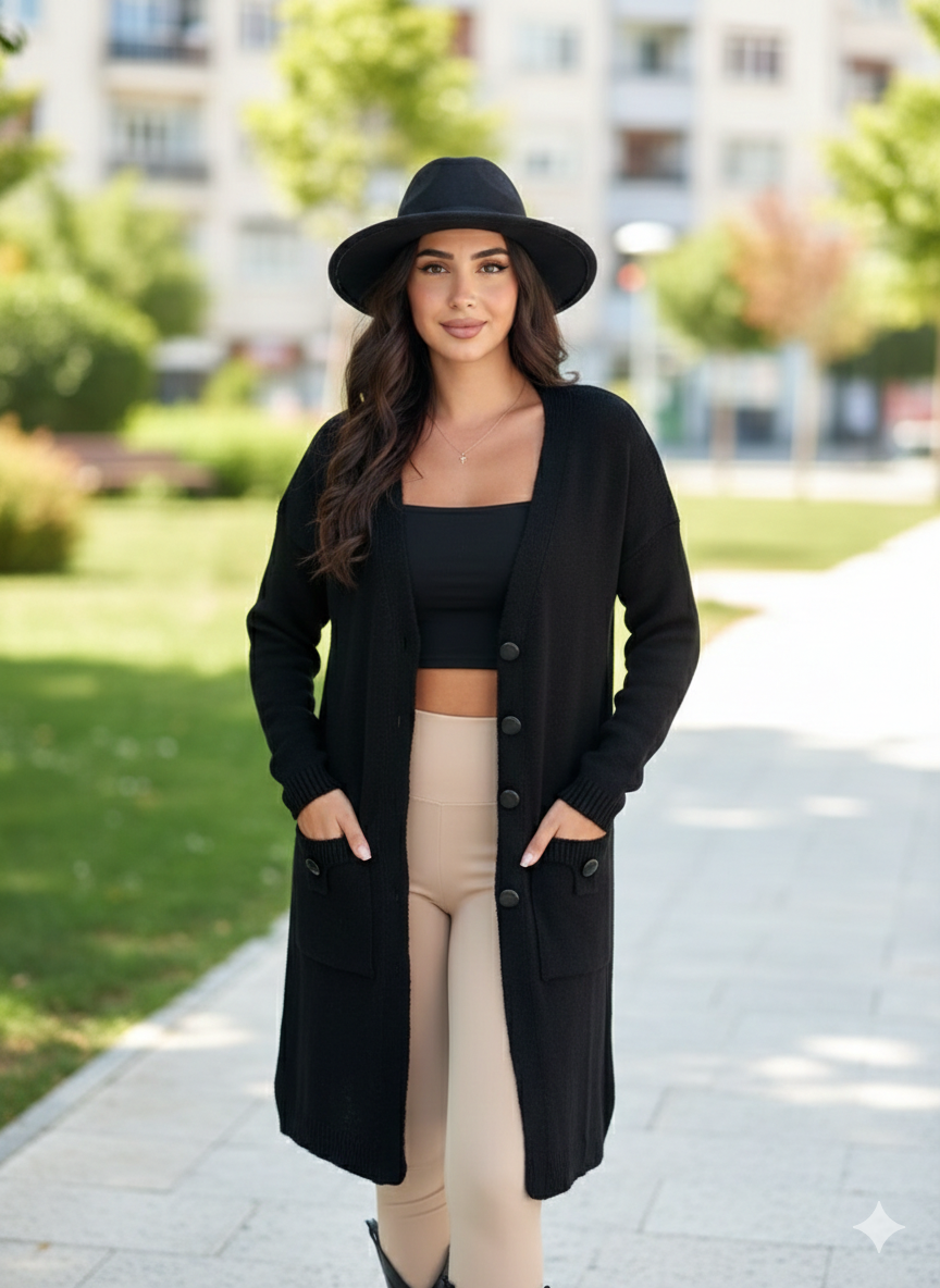 Black Cardigan