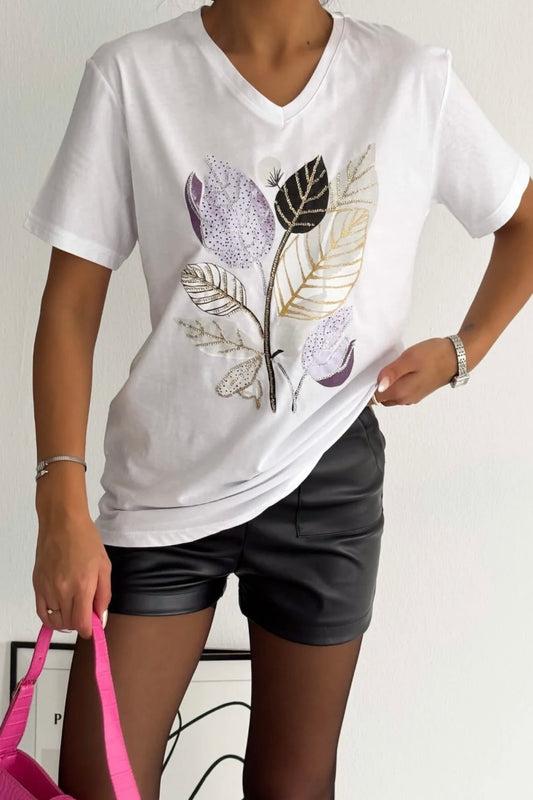 Lila tshirt