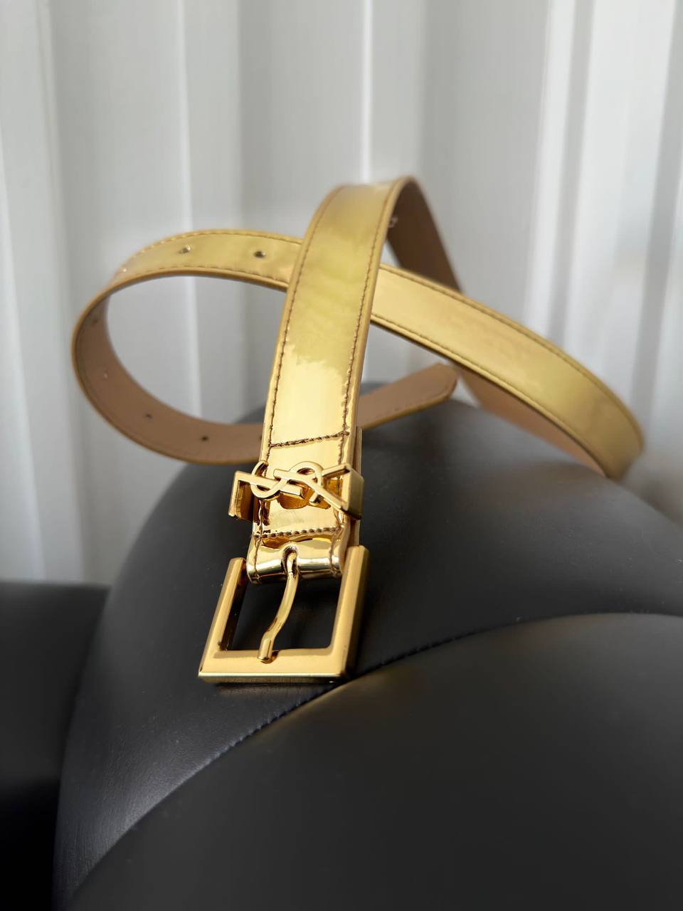 Gold YSL Belt