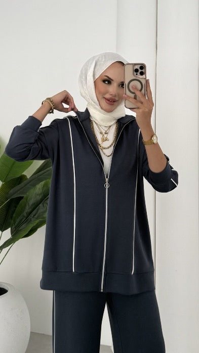 Soft Charcoal Tracksuit