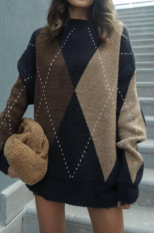 Black Baklava Sweater