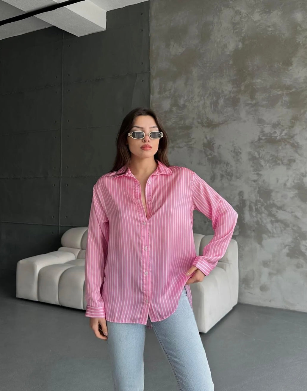 Pink shirt