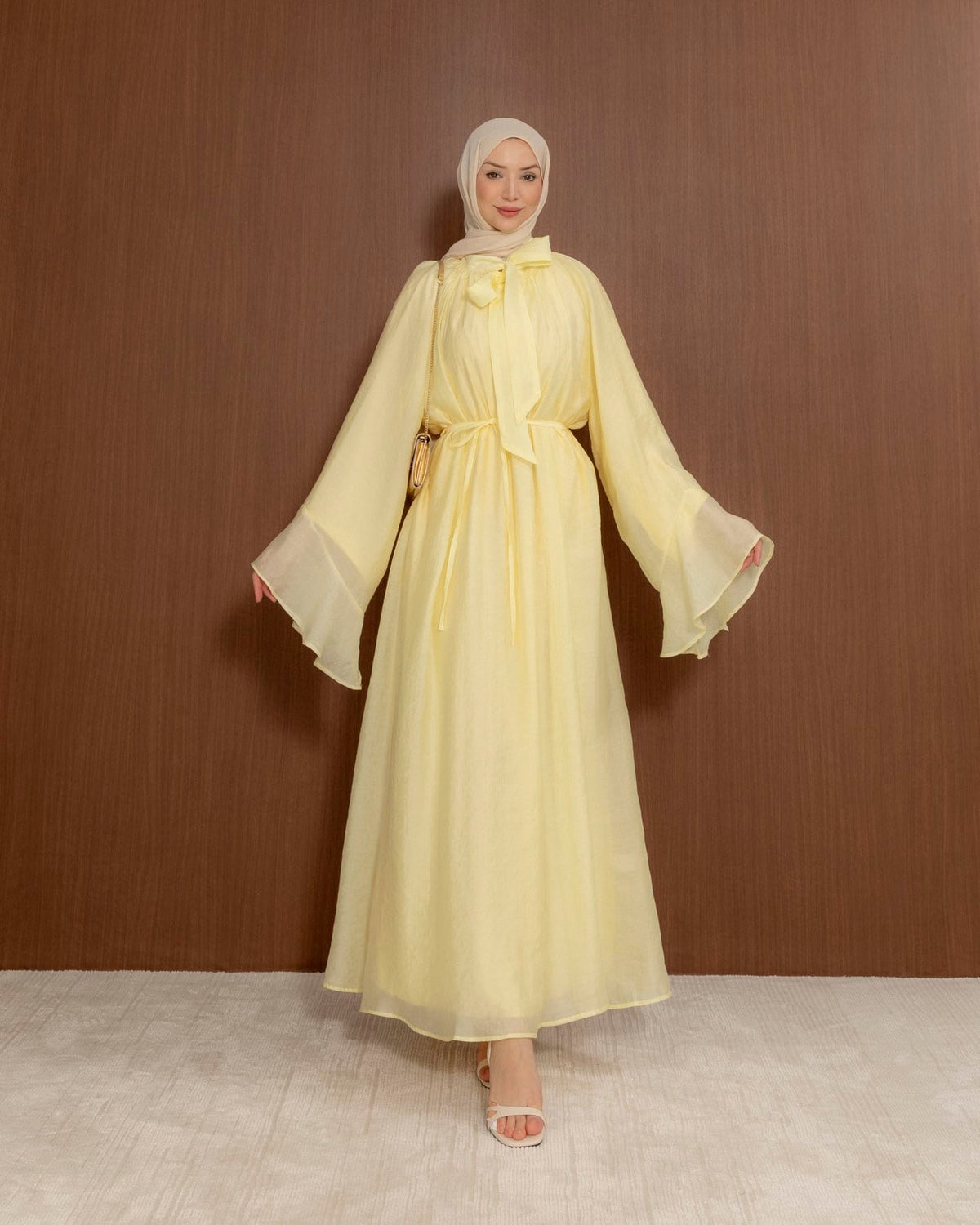 Pastel Yellow Dress